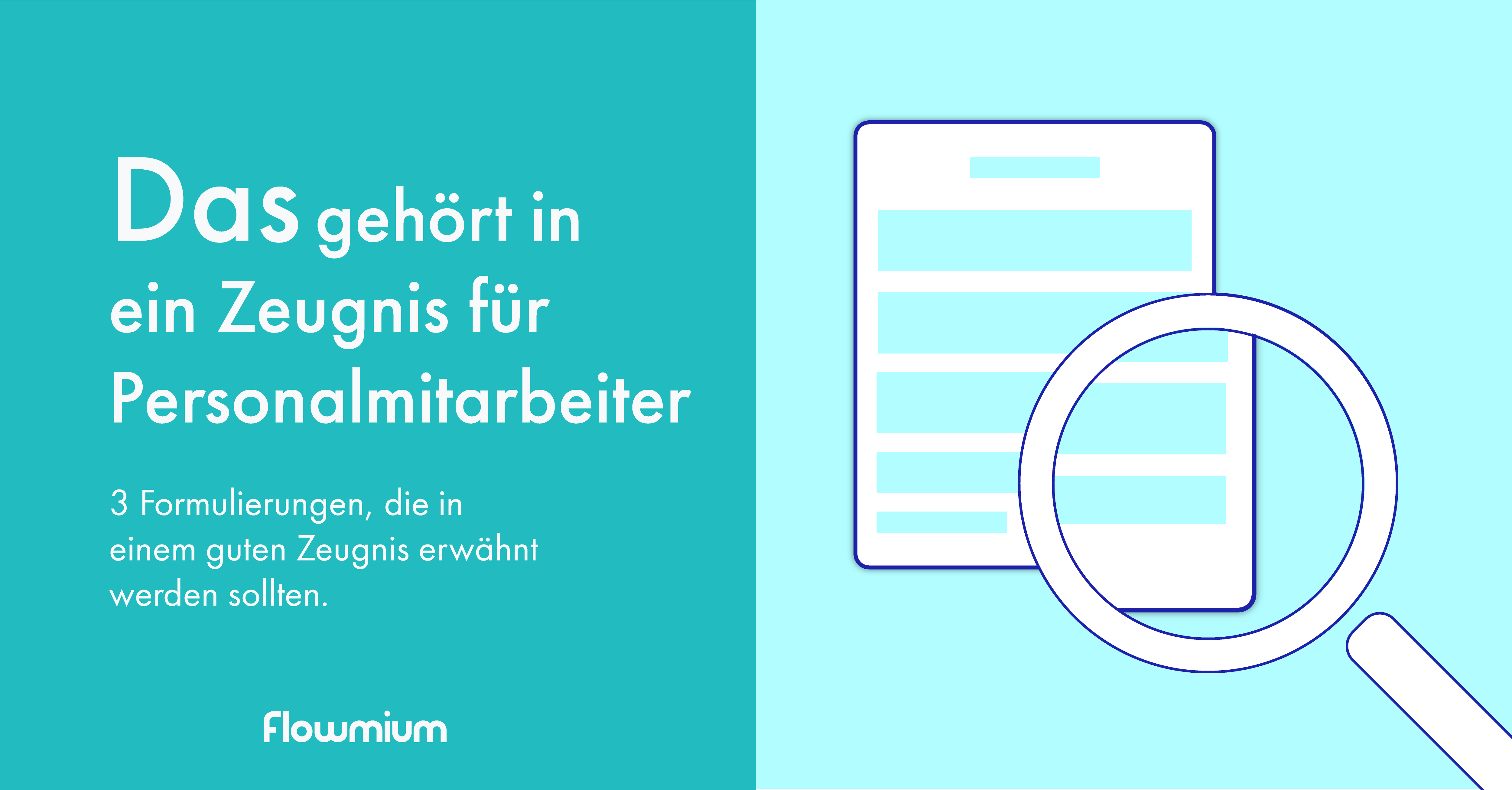 Zeugnis Fur Personalsachbearbeiter Flowmium Hr Software